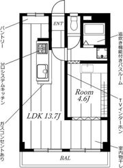セントラル川名の間取り画像