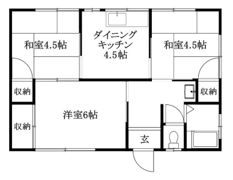 萱町6丁目 西崎住宅の間取り画像