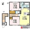 ティアラⅠの間取り画像