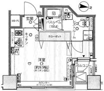 アイフォート千住曙町の間取り画像