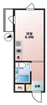 日興パレセゾン経堂の間取り画像