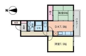 ハイネス今川の間取り画像