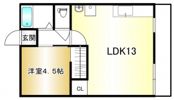 新宅第1ビルの間取り画像