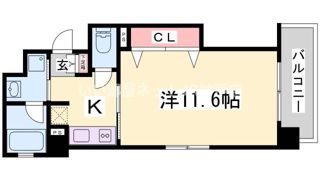 エスティロアール神戸西の間取り画像
