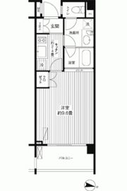 ユニテ・ド・ブランの間取り画像