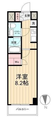AZEST浮間舟渡の間取り画像