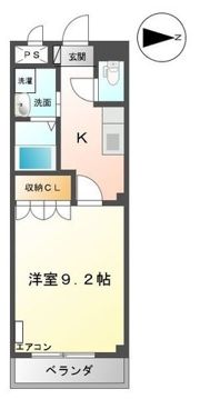 クレシアハウス大泉の間取り画像