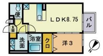エクレールの間取り画像