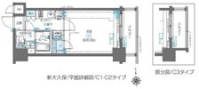 ZOOM新大久保の間取り画像