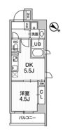 ALTERNA王子飛鳥山の間取り画像