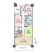 ファミールグラン高井戸デュープレックスの間取り画像