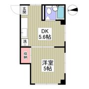 タウンハイツ七島の間取り画像