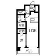 レジュールアッシュ塚本レジデンスの間取り画像