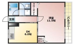 コットンハウスの間取り画像