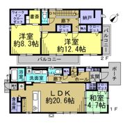 共西町5丁目戸建の間取り画像
