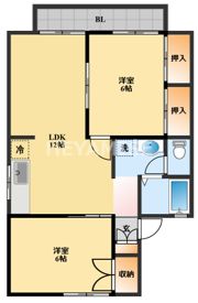 セジュール諏訪の間取り画像