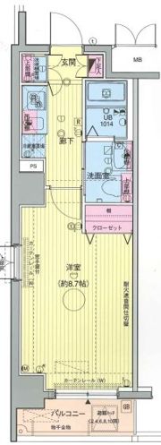 グランフォース東陽町の間取り画像