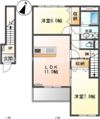 シャトーミニヨンの間取り画像