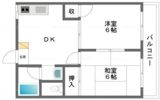 コーポすずらんの間取り画像