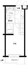 ルーブル高島平弐番館の間取り画像