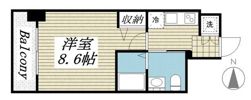 リアナ北斎アベニューの間取り画像