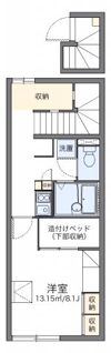 レオパレスチェリー ブロッサムの間取り画像