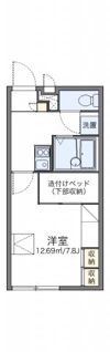 レオパレスフローラの間取り画像