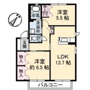 フレベールメゾン J棟の間取り画像