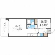 プレジオ今福鶴見の間取り画像