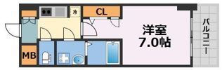 S-RESIDENCE阿波座bouncyの間取り画像