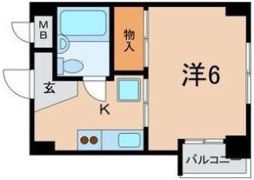 グリーンビラ北町の間取り画像