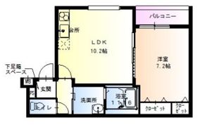 フジパレス豊中大島町Ⅰ番館の間取り画像