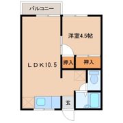 クリスタルハイツあやの間取り画像