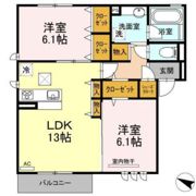ファミール東雲の間取り画像