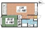 サンワロイヤル長江の間取り画像