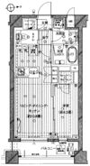 レジデンシャルステート南千住の間取り画像