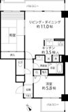 グリーンパーク横須賀中央の間取り画像