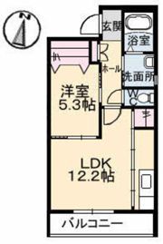 シャーメゾン東雲の間取り画像