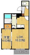 Cherim片野IIの間取り画像