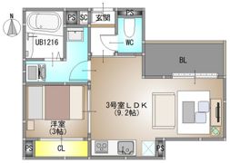 仮称)REGALEST 広瀬町の間取り画像