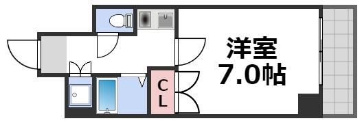 フォレステージ緑橋の間取り画像