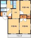 ボナール千吉良 Cの間取り画像