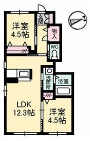 スターフィールドⅡの間取り画像