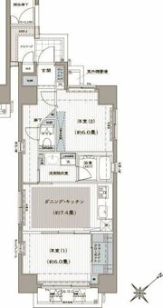 ZOOM銀座2丁目Secondの間取り画像