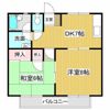 ハイツ宮本A棟の間取り画像