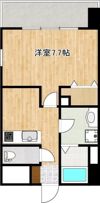クロノス39京町本丁の間取り画像