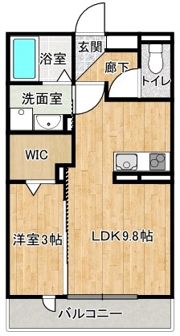西津田signの間取り画像