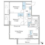 フィカーサ横浜の間取り画像