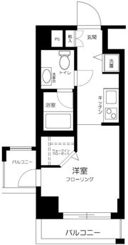 アーバンファースト神楽坂の間取り画像