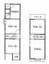 河北東町テラスハウスの間取り画像